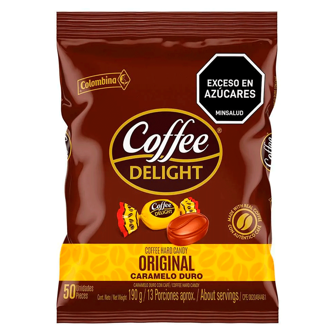 Caramelo Coffee Delight Con Caféx50 (190 Gr)