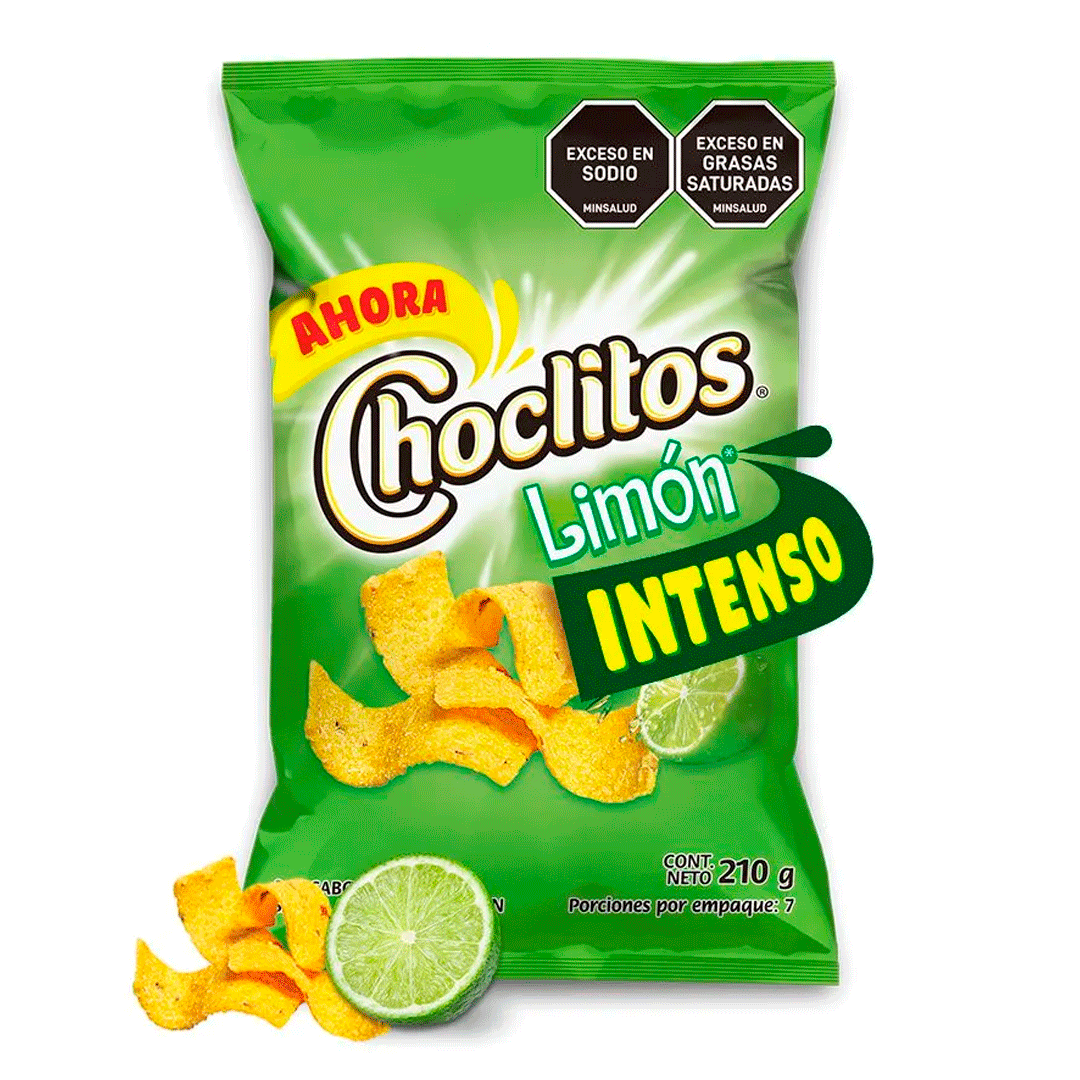 Choclitos Limón (210 Gr)