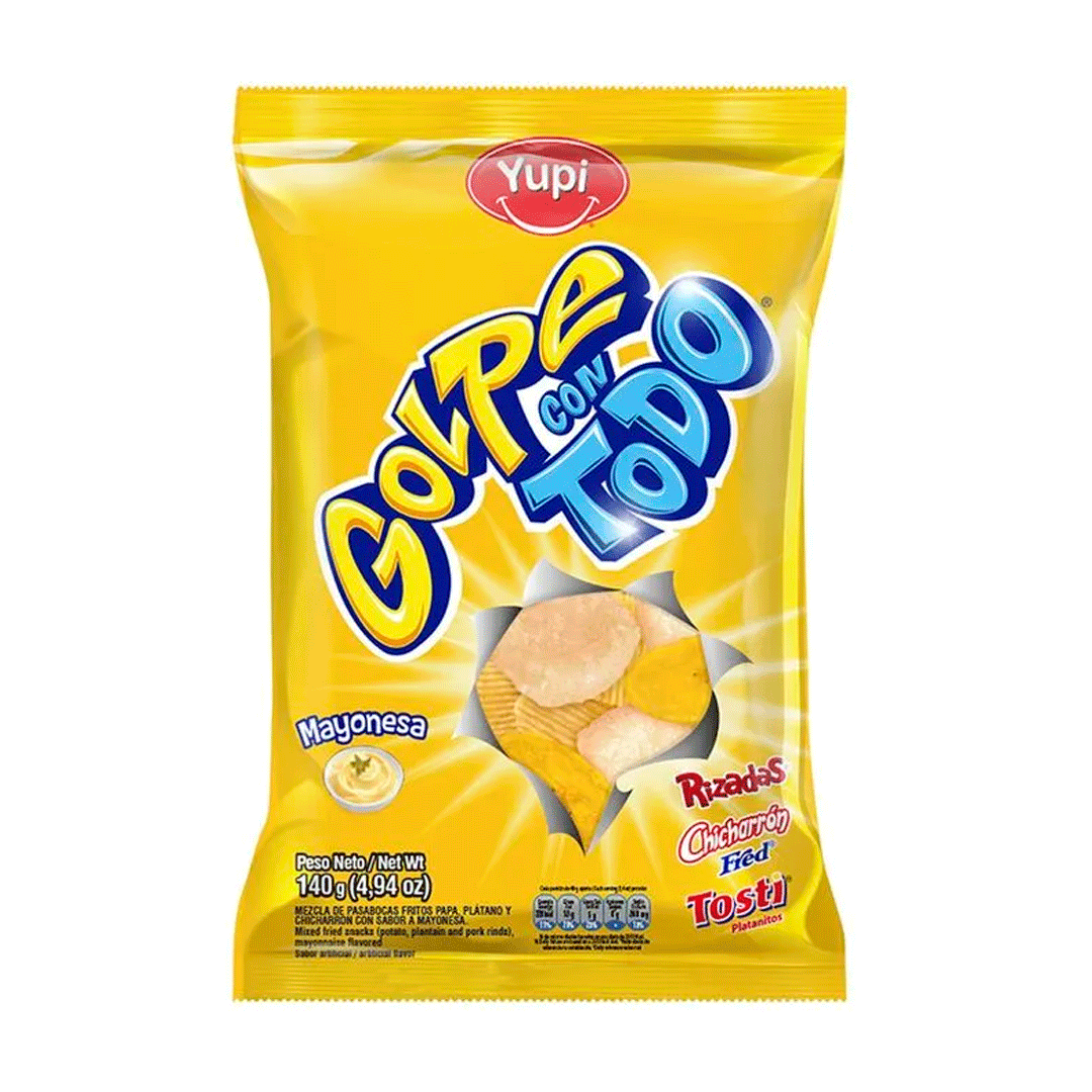 Golpe Con Todo Sabor Mayonesa Familiar (140g)