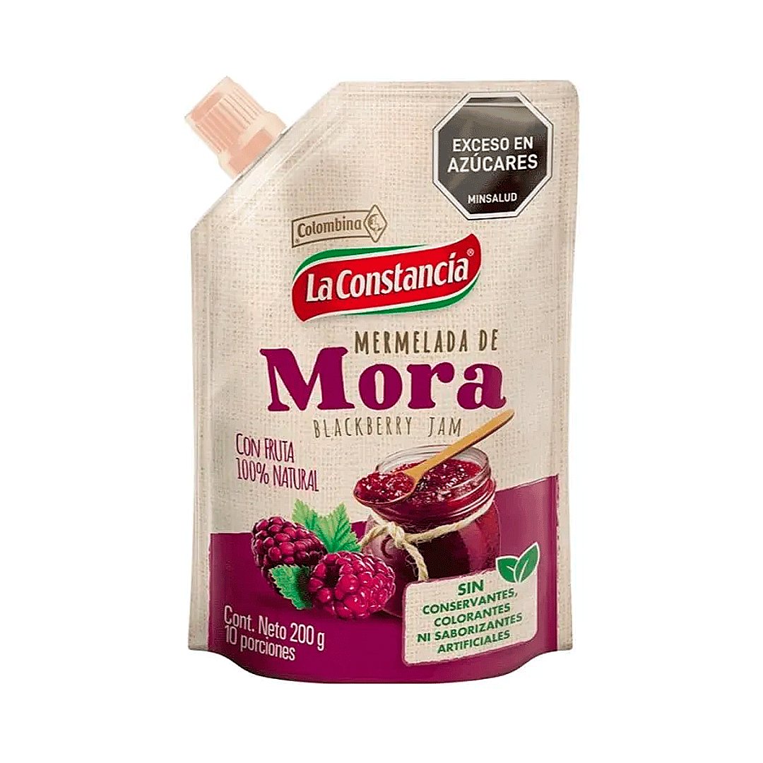 Mermelada La Constancia De Mora (200 Gr)