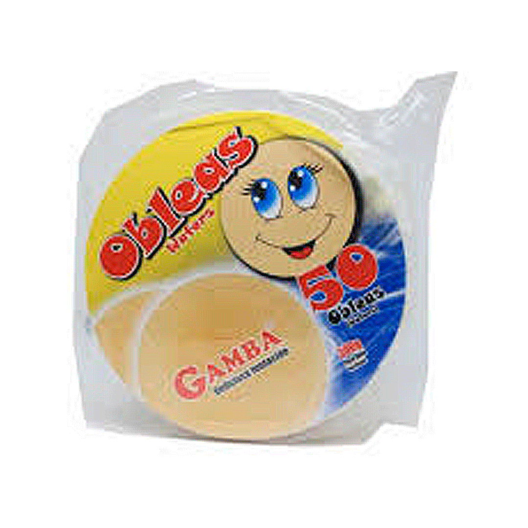 Obleas Gamba Crocante Tradicional X50(300g)