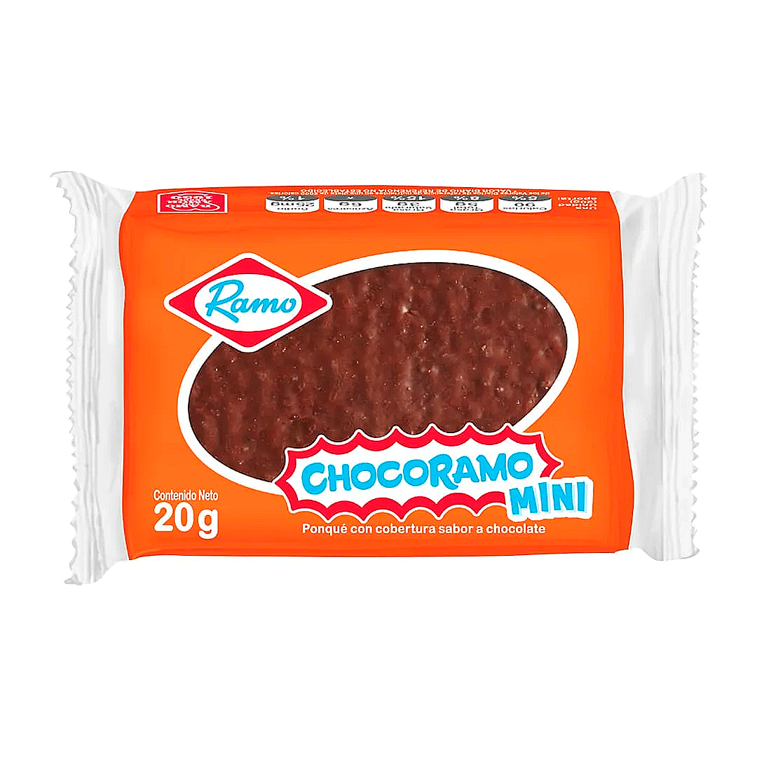 Ponqué Chocoramo Mini Und 20g