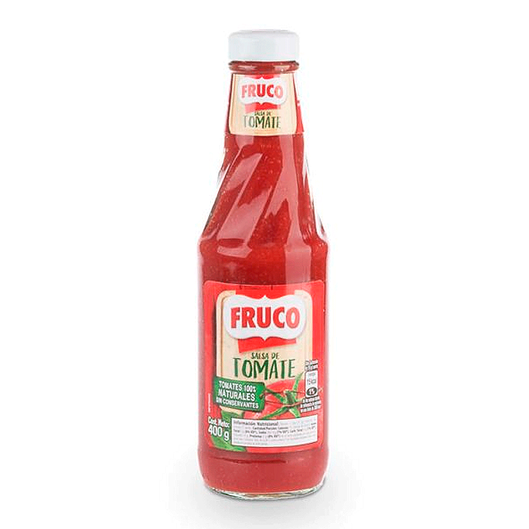 Salsa De Tomate Fruco Botella (400 Gr)
