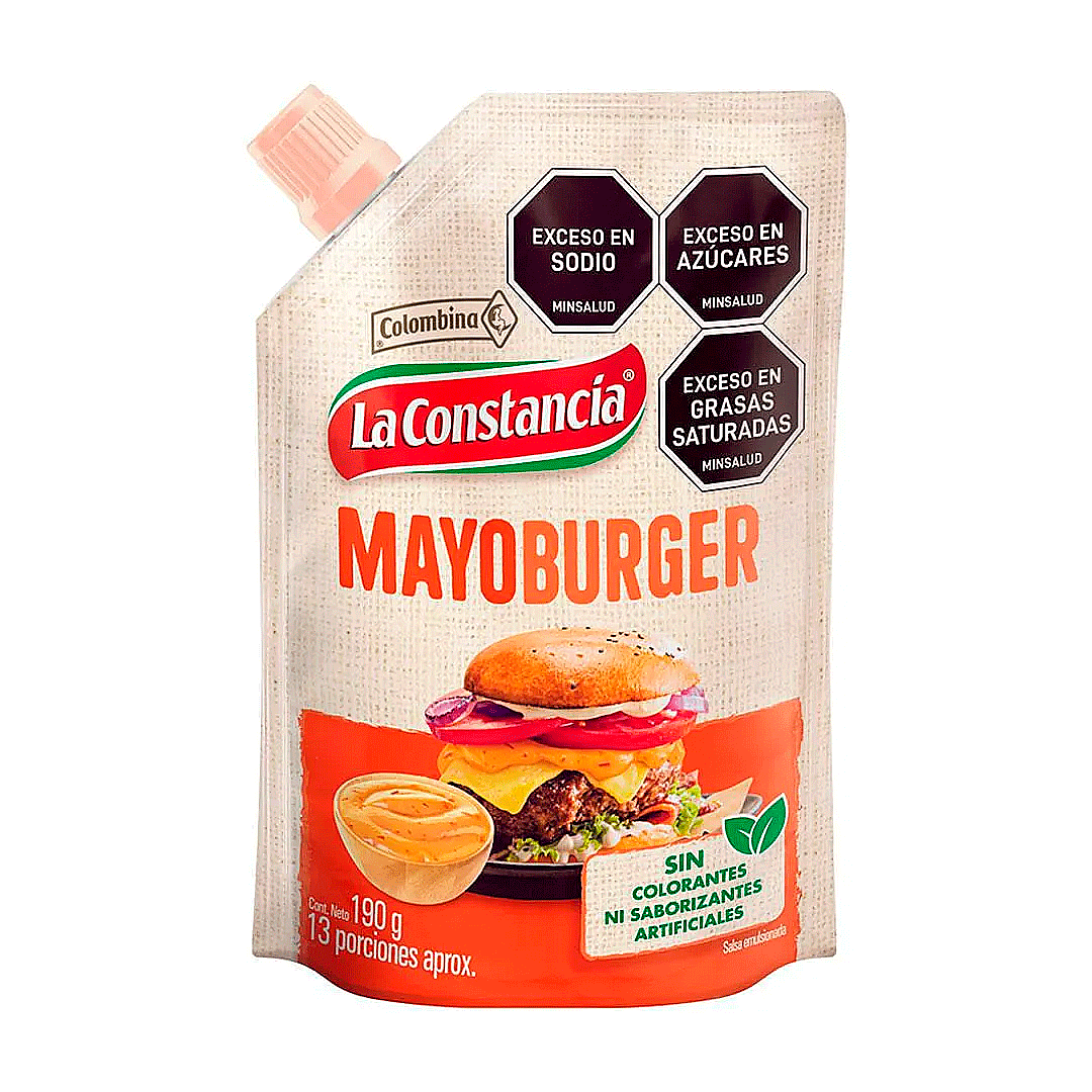 Salsa La Constancia Mayoburger (190 Gr)