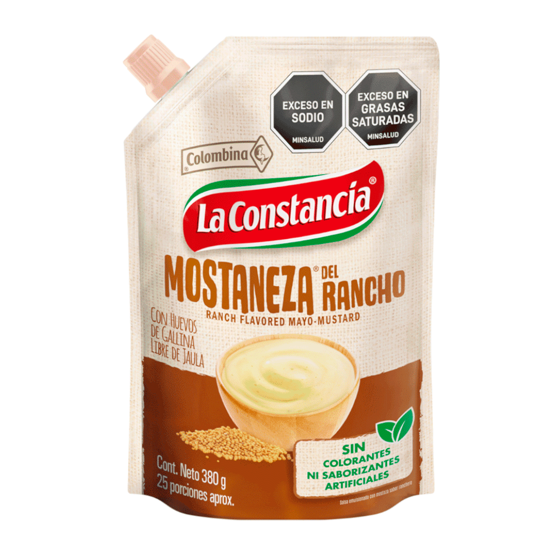 Salsa La Constancia Mostaneza Del Rancho (380 Gr)