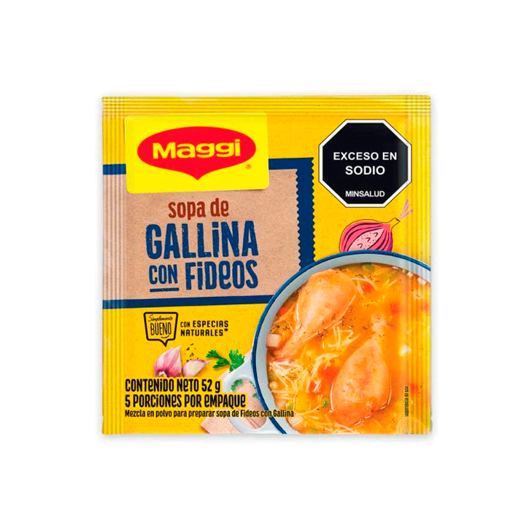 Sopa De Gallina Con Fideos
