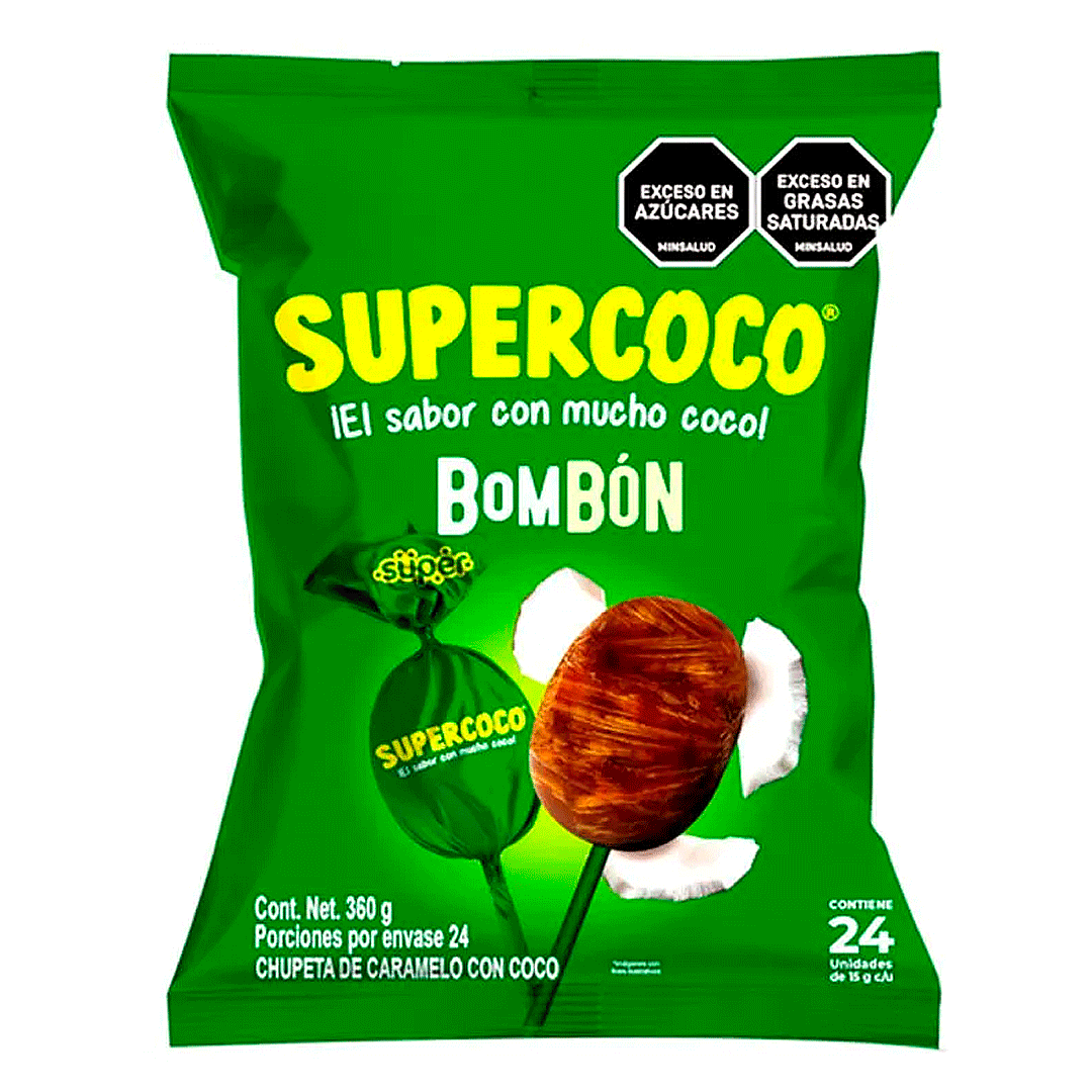 Turrón Supercoco Bombon X24