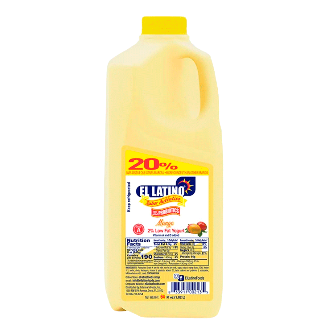 Yogurt De Mango Con Probioticos